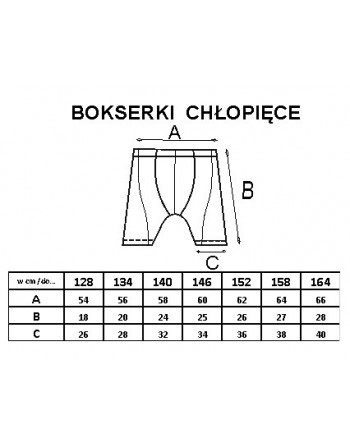 Bokserki chłopięce elastyczne